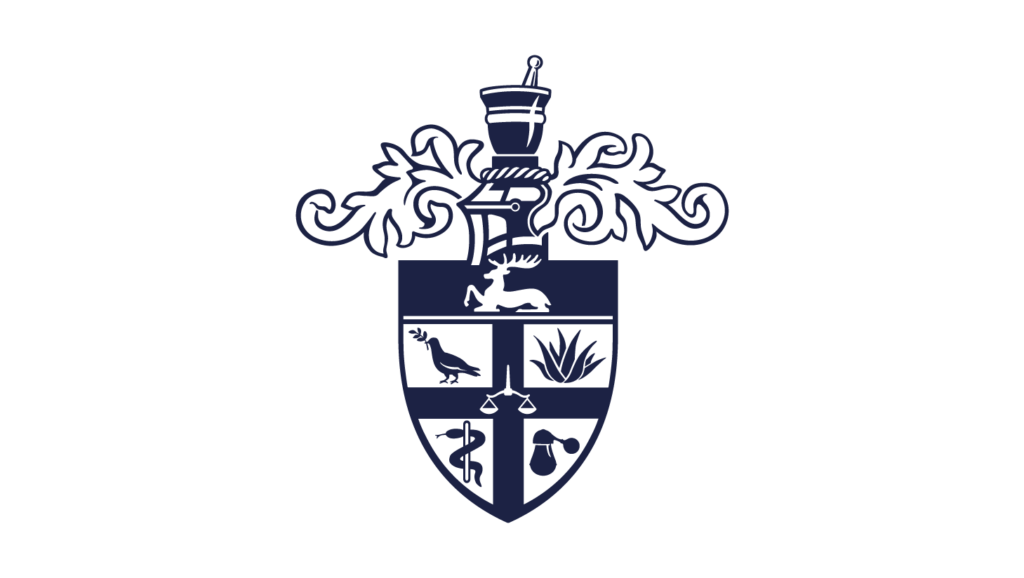 Dark blue RCPharm crest