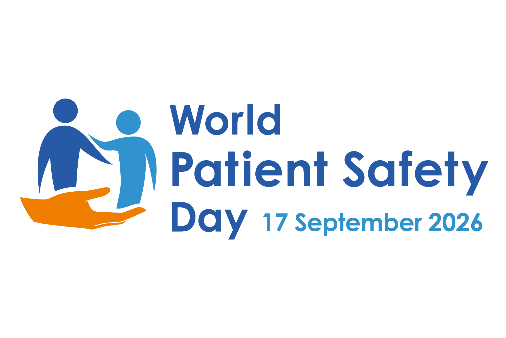 World Patient Safety Day 2026 logo by the World Health Organisation (WHO)